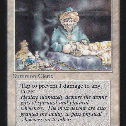 Samite Healer [Alpha Edition]