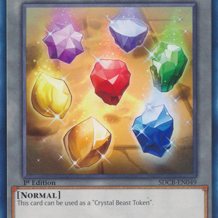 Crystal Beast Token [SDCB-EN049] Common