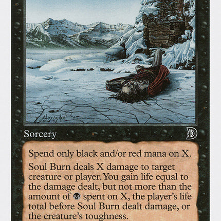 Soul Burn [Deckmasters]
