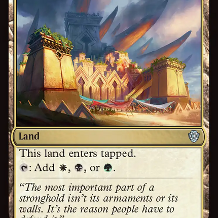 Sandsteppe Citadel [Lorwyn Eclipsed Commander]