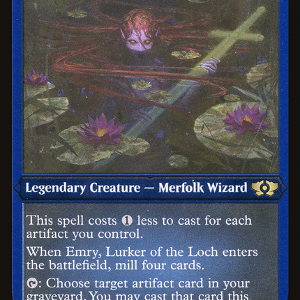 Emry, Lurker of the Loch (Foil Etched) [Multiverse Legends]