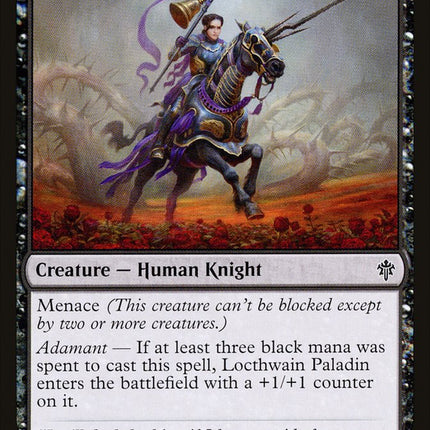 Locthwain Paladin [Throne of Eldraine]