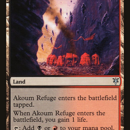 Akoum Refuge [Duel Decks: Sorin vs. Tibalt]