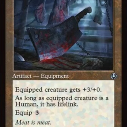 Butcher's Cleaver (Retro Frame) [Innistrad Remastered]