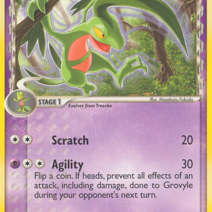 Grovyle(19/100) (Delta Species) [EX: Crystal Guardians]