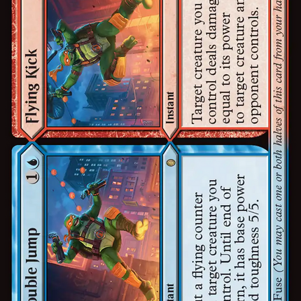 Double Jump // Flying Kick [Teenage Mutant Ninja Turtles Commander]