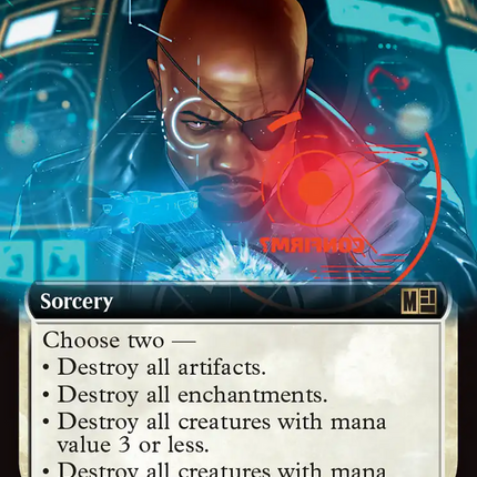 Austere Command (Extended Art) [Marvel Super Heroes Commander]