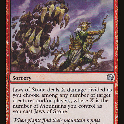 Jaws of Stone [Duel Decks: Knights vs. Dragons]