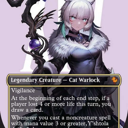 Y'shtola, Night's Blessed (Borderless) [FINAL FANTASY Commander]