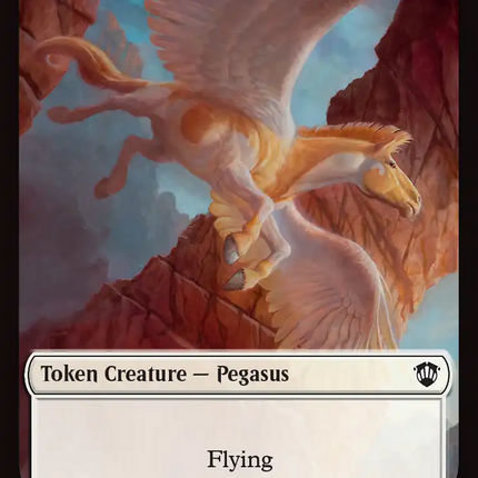 Contract // Pegasus Double-Sided Token [Secrets of Strixhaven Commander Tokens]