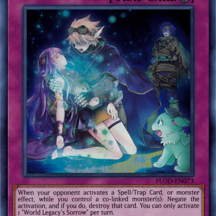 World Legacy's Sorrow [FLOD-EN073] Super Rare