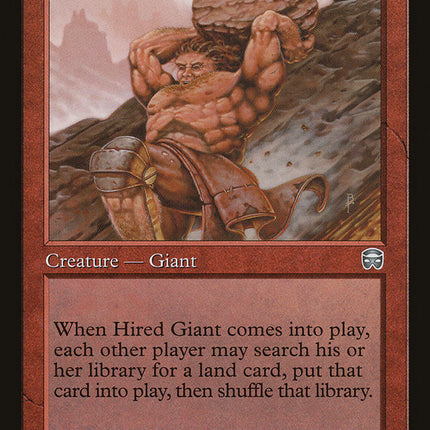 Hired Giant [Mercadian Masques]