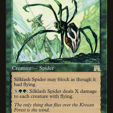 Silklash Spider [Onslaught]