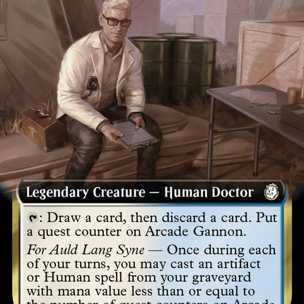 Arcade Gannon (Extended Art) (Surge Foil) [Fallout]