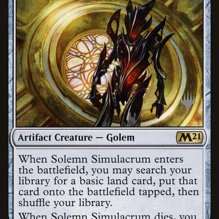 Solemn Simulacrum (Promo Pack) [Core Set 2021 Promos]