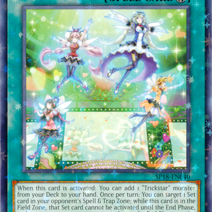 Trickstar Light Stage [SP18-EN040] Starfoil Rare