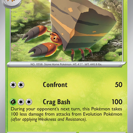 Crustle (007/182) [Scarlet & Violet: Paradox Rift]