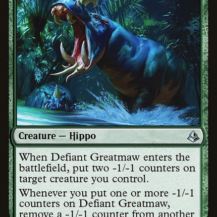 Defiant Greatmaw [Amonkhet]