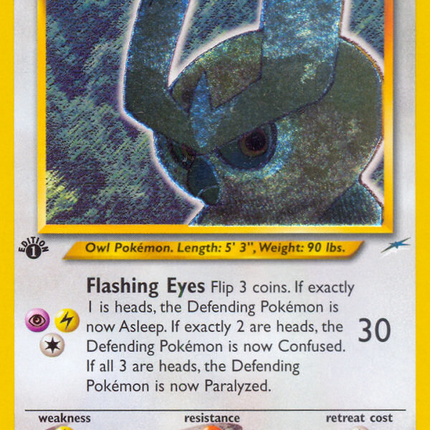 Shining Noctowl (110/105) [Neo Destiny 1st Edition]