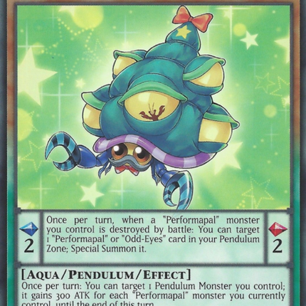 Performapal Sellshell Crab [SHVI-EN002] Common