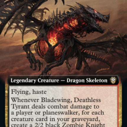 Bladewing, Deathless Tyrant (Extended Art) [Dominaria United Commander]