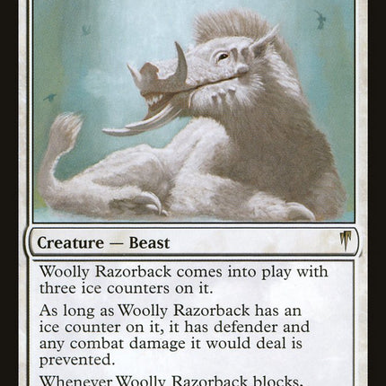 Woolly Razorback [Coldsnap]