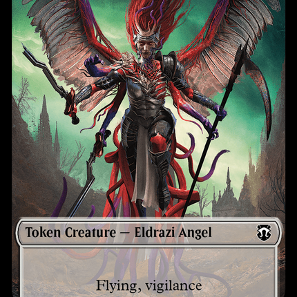 Eldrazi Angel // Copy Double-Sided Token [Modern Horizons 3 Commander Tokens]
