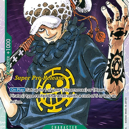 Trafalgar Law [Super Pre-Release Starter Deck: Worst Generation]