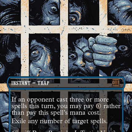 Mindbreak Trap (Textured Foil) [Outlaws of Thunder Junction: Breaking News]
