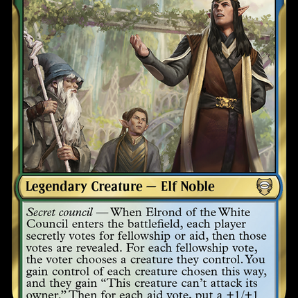 Elrond of the White Council [The Lord of the Rings: Tales of Middle-Earth Commander]