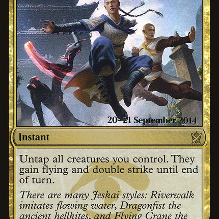 Flying Crane Technique [Khans of Tarkir Prerelease Promos]