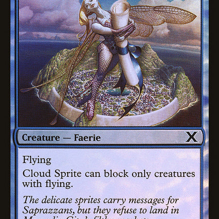 Cloud Sprite (Premium Foil) [Tenth Edition]