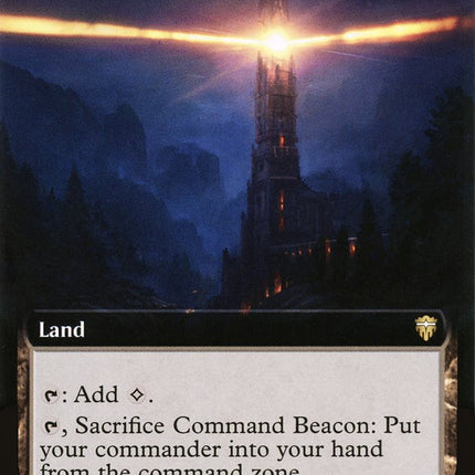 Command Beacon (Extended Art) [Commander Legends]