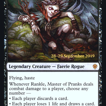 Rankle, Master of Pranks [Throne of Eldraine Prerelease Promos]