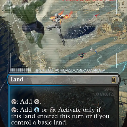 Hidden Lair (Borderless) [Marvel Super Heroes]