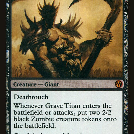 Grave Titan (Duels of the Planeswalkers Promos) [Duels of the Planeswalkers Promos 2011]