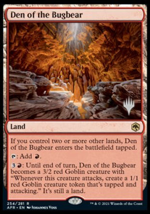 Den of the Bugbear (Promo Pack) [Dungeons & Dragons: Adventures in the Forgotten Realms Promos]