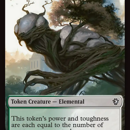 Rhino Warrior // Elemental (0010) Double-Sided Token [Lorwyn Eclipsed Tokens]