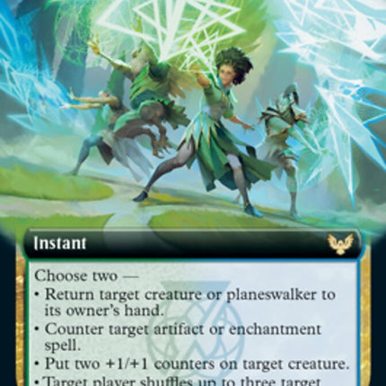 Quandrix Command (Extended Art) [Strixhaven: School of Mages]