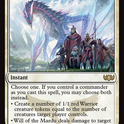 Will of the Mardu [Tarkir: Dragonstorm Commander]