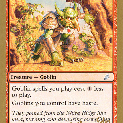 Goblin Warchief (Wolfgang Eder) [World Championship Decks 2003]