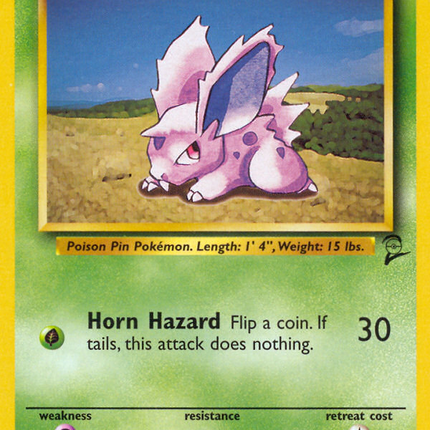 Nidoran (83/130) (Male) [Base Set 2]
