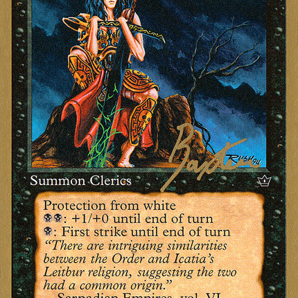 Order of the Ebon Hand (Rush) (George Baxter) [Pro Tour Collector Set]