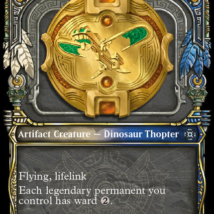 Gold-Forged Thopteryx (Showcase) [March of the Machine: The Aftermath]