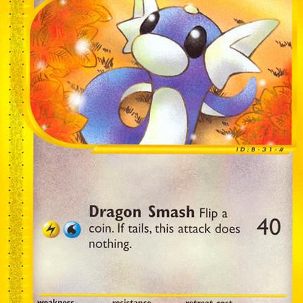 Dratini (107/165) [Expedition: Base Set]