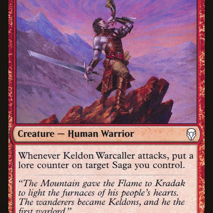 Keldon Warcaller [Dominaria]
