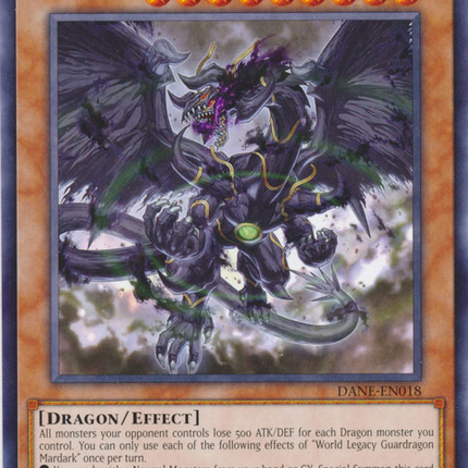World Legacy Guardragon Mardark [DANE-EN018] Rare