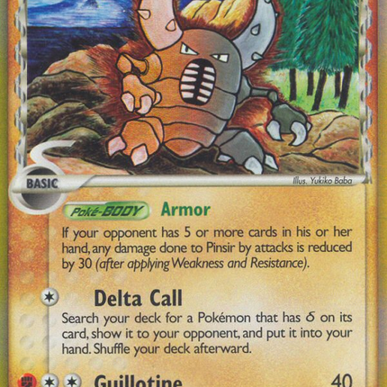 Pinsir (9/101) (Delta Species) [EX: Dragon Frontiers]
