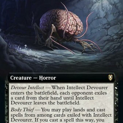 Intellect Devourer (Extended Art) [Commander Legends: Battle for Baldur's Gate]