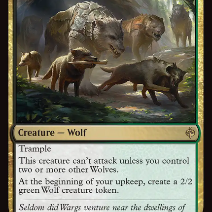 Chief Warg's Company [The Hobbit]